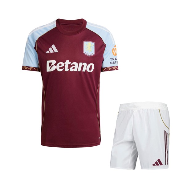 Camiseta Aston Villa 1ª Niño 2025/26